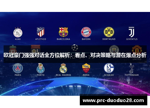 欧冠豪门强强对话全方位解析：看点、对决策略与潜在爆点分析